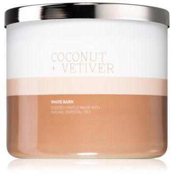 Bath & Body Works Coconut + Vetiver lumânare parfumată de firma original