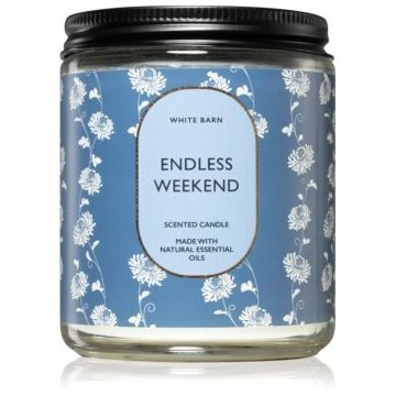 Bath & Body Works Endless Weekend lumânare parfumată de firma original