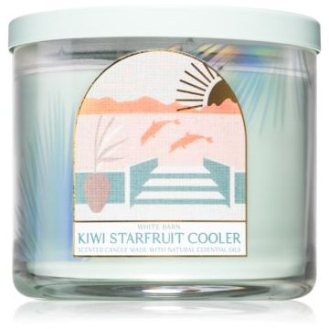 Bath & Body Works Kiwi Starfruit Cooler lumânare parfumată cu uleiuri esentiale I. de firma original