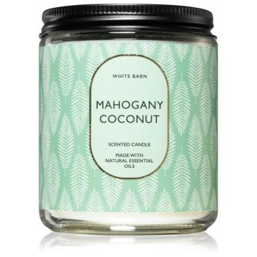 Bath & Body Works Mahogany Coconut lumânare parfumată de firma original