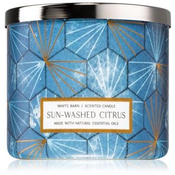 Bath & Body Works Sun-Washed Citrus lumânare parfumată II. de firma original