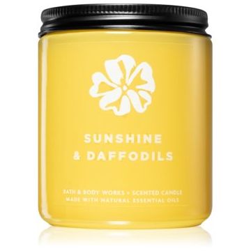 Bath & Body Works Sunshine and Daffodils lumânare parfumată