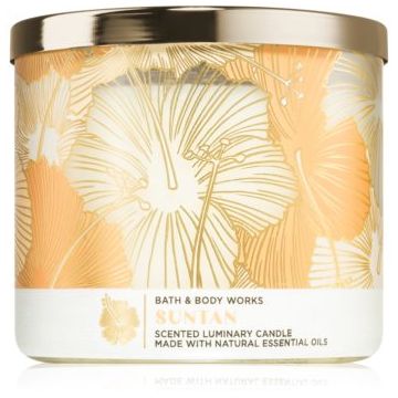 Bath & Body Works Suntan lumânare parfumată de firma original