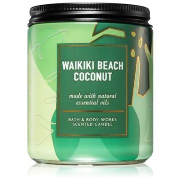 Bath & Body Works Waikiki Beach Coconut lumânare parfumată ieftin