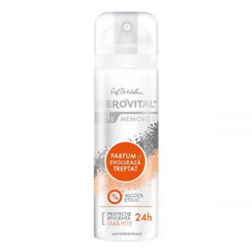 Deodorant Antiperspirant Memories Gerovital H3 Classic, 150 ml de firma original