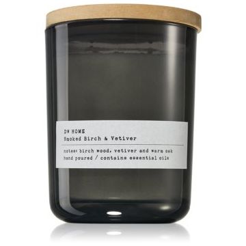 DW Home Typewriter Smoked Birch & Vetiver lumânare parfumată de firma original