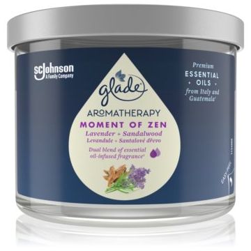 GLADE Aromatherapy Moment of Zen lumânare parfumată ieftin