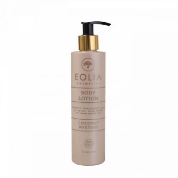 Lotiune de Corp Naturala cu Acid Hialuronic si Vitamina E si Cocos Eolia 8.45 fl. oz, 250 ml