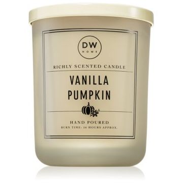 DW Home Signature Vanilla Pumpkin lumânare parfumată I.