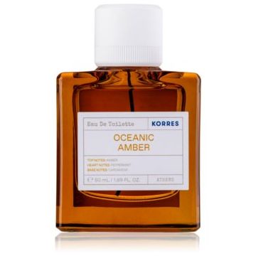 Korres Oceanic Amber Eau de Toilette pentru bărbați