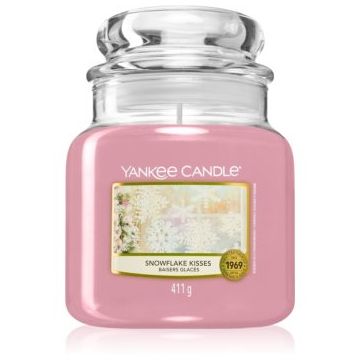 Yankee Candle Snowflake Kisses lumânare parfumată de firma original