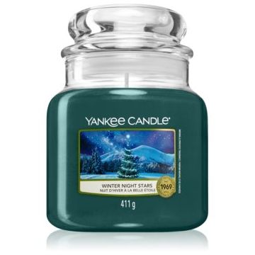 Yankee Candle Winter Night Stars lumânare parfumată