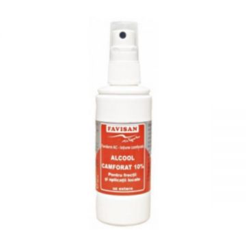 Alcool Camforat 10% Faviderm AC Favisan, 100ml