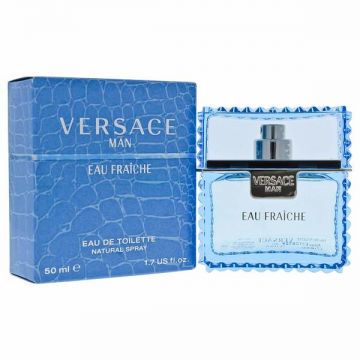 Apa de Toaleta Versace Man Eau Fraiche, Barbati, 50ml