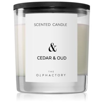 Ambientair The Olphactory Cedar & Oud lumânare parfumată ieftin