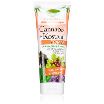 Bione Cosmetics Cannabis Kostival Forte lotiune pe baza de plante pentru mușchi, articulații și tendoane ieftina