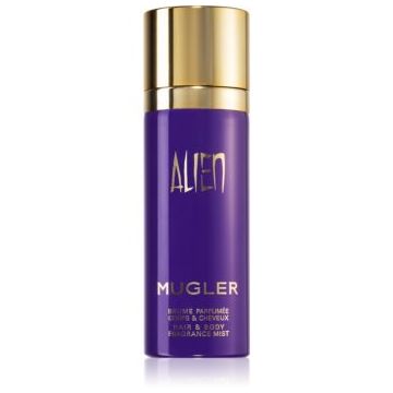 Mugler Alien spray parfumat pentru corp și păr pentru femei