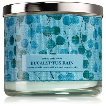 Bath & Body Works Eucalyptus Rain lumânare parfumată II. ieftin