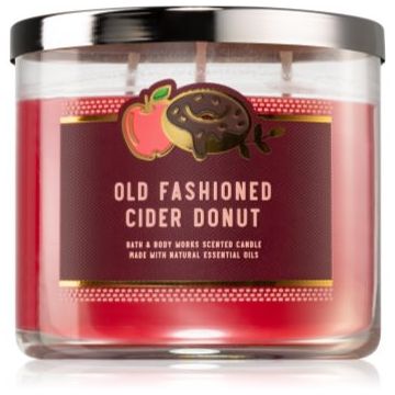 Bath & Body Works Old Fashioned Cider Donut lumânare parfumată I. de firma original