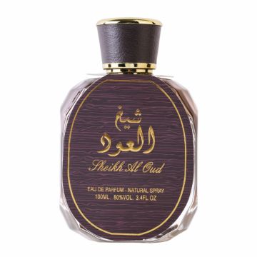 Parfum arabesc Sheikh Al Oud, apa de parfum 100 ml, unisex de firma original