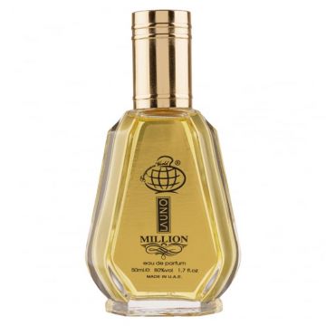 Parfum La Uno Million, Fragrance World, apa de parfum 50 ml, barbati - inspirat din 1 Million by Paco Rabanne