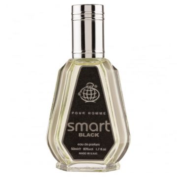 Parfum Smart Black, Fragrance World, apa de parfum 50 ml, barbati