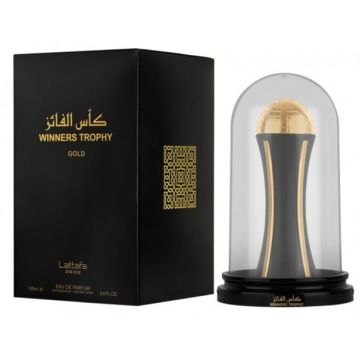 Parfum Winners Trophy Gold, colectia Lattafa Pride, apa de parfum 100 ml, unisex de firma original