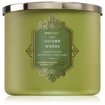 Bath & Body Works Autumn Woods lumânare parfumată de firma original