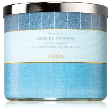 Bath & Body Works Lakeside Morning lumânare parfumată cu uleiuri esentiale de firma original