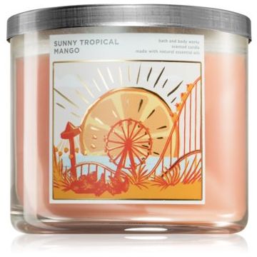 Bath & Body Works Sunny Tropical Mango lumânare parfumată de firma original