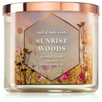 Bath & Body Works Sunrise Woods lumânare parfumată