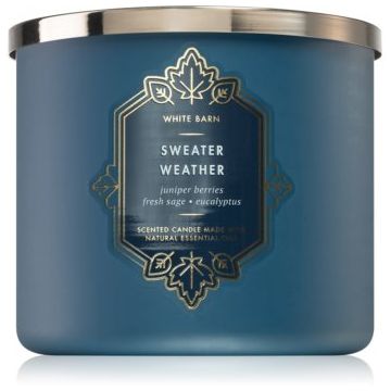 Bath & Body Works Sweater Weather lumânare parfumată de firma original