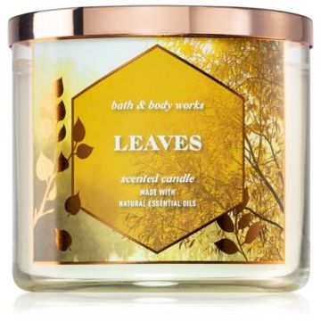 Bath & Body Works Leaves lumânare parfumată ieftin