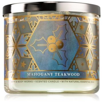 Bath & Body Works Mahogany Teakwood lumânare parfumată de firma original