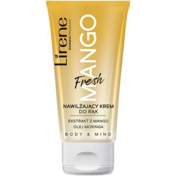 Crema de maini Lirene Body And Mind hidratanta - Mango, 50ml ieftina