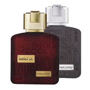 Pachet 2 parfumuri Best Seller, Ramz Silver 100 ml si Ramz Gold 100 ml de firma original