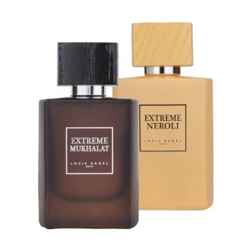 Pachet 2 parfumuri, Louis Varel Extreme Mukhalat 100 ml si Extreme Neroli 100 ml la reducere