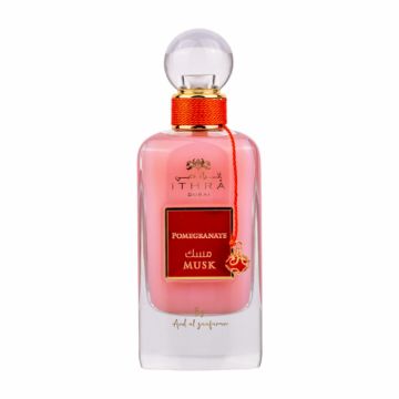 Parfum Ithra Dubai Pomegranate, Musk Collection, apa de parfum 100 ml, unisex de firma original