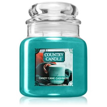 Country Candle Candy Cane Cashmere lumânare parfumată de firma original