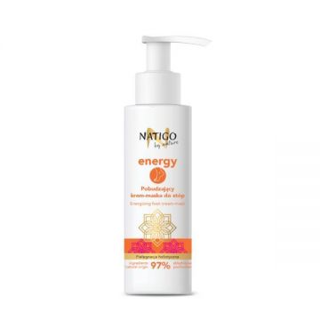 Crema-masca energizanta Holistic Line pentru picioare - 97% natural ingredients, 100ml