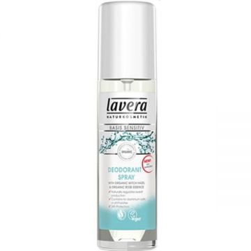 Deodorant Spray BIO Natural Sensitiv 48h, Basis Sensitiv Lavera, 75 ml ieftin