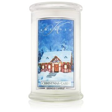 Kringle Candle Christmas Cabin lumânare parfumată