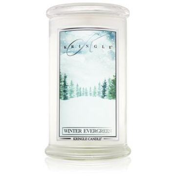 Kringle Candle Winter Evergreen lumânare parfumată