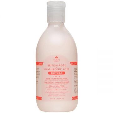 Lapte de Corp Hidratant cu Acid Hialuronic - Nature Spell Body Milk, 276 ml de firma originala