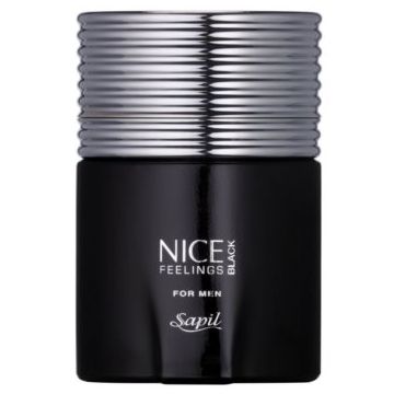 Sapil Nice Feelings Black Eau de Toilette pentru bărbați