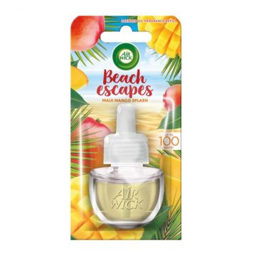 AIR WICK BEACH ESCAPES MAUI MANGO REZERVA APARAT ELECTRIC CAMERA de firma original