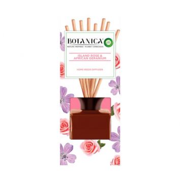 AIR WICK BOTANICA ODORIZANT DE CAMERA CU BETISOARE TRANDAFIR SI GERANIUM AFRICAN la reducere