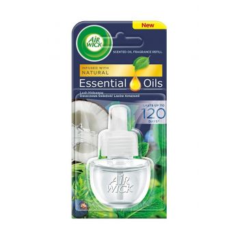 AIR WICK ESSENTIAL OILS LUSH HIDEAWAY REZERVA APARAT ELECTRIC CAMERA de firma original