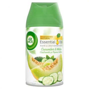 AIR WICK REZERVA ODORIZANT DE CAMERA AUTOMATIC SPRAY CUCUMBER & MELON la reducere