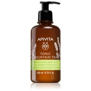 Apivita Tonic Mountain Tea Moisturizing Body Milk loțiune de corp hidratantă